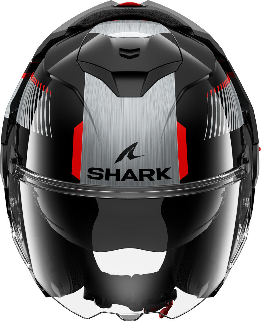 Casco SHARK Ribaltabile OXO SIKTER Black Chrom Silver