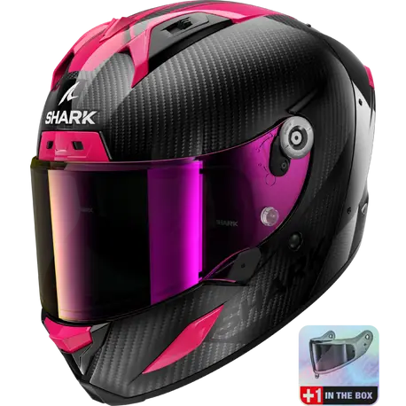 CASCO SHARK AERON CARBON SKIN Carbon Violet