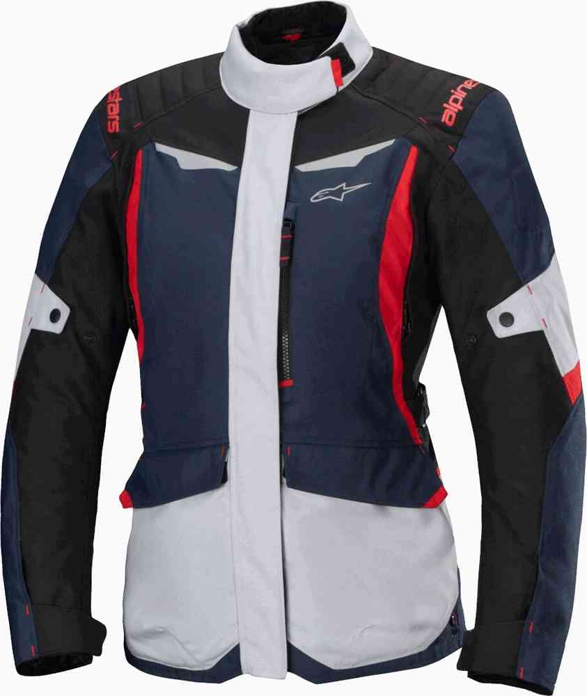 Giacca Alpinestars Donna Stella ST-1 Waterproof Dark Blue/Black/Bright Red