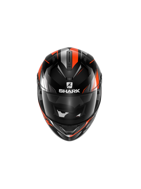Casco SHARK RIDILL 1.2 PHAZ BLACK/ORANGE/ANTRACITE