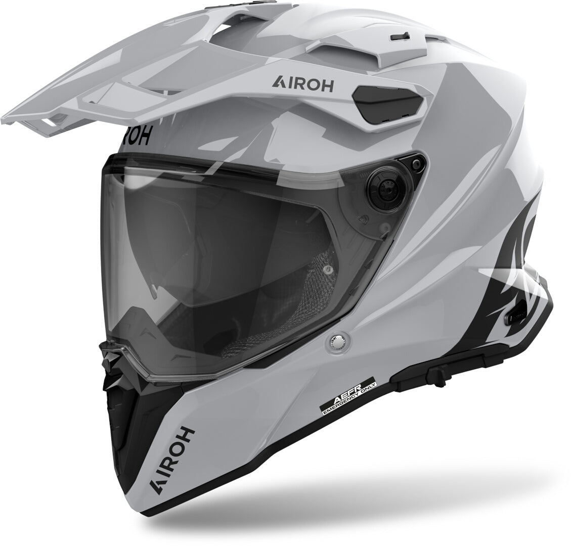 Casco AIROH Commander 2 CEMENT GREY GLOSS