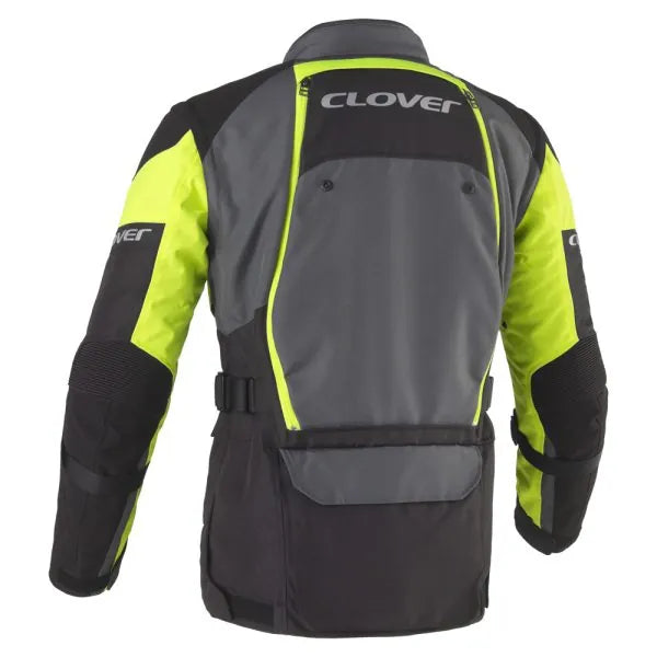 Giacca CLOVER RALLY-PRO WP NERO / GIALLO / GRIGIO SCURO