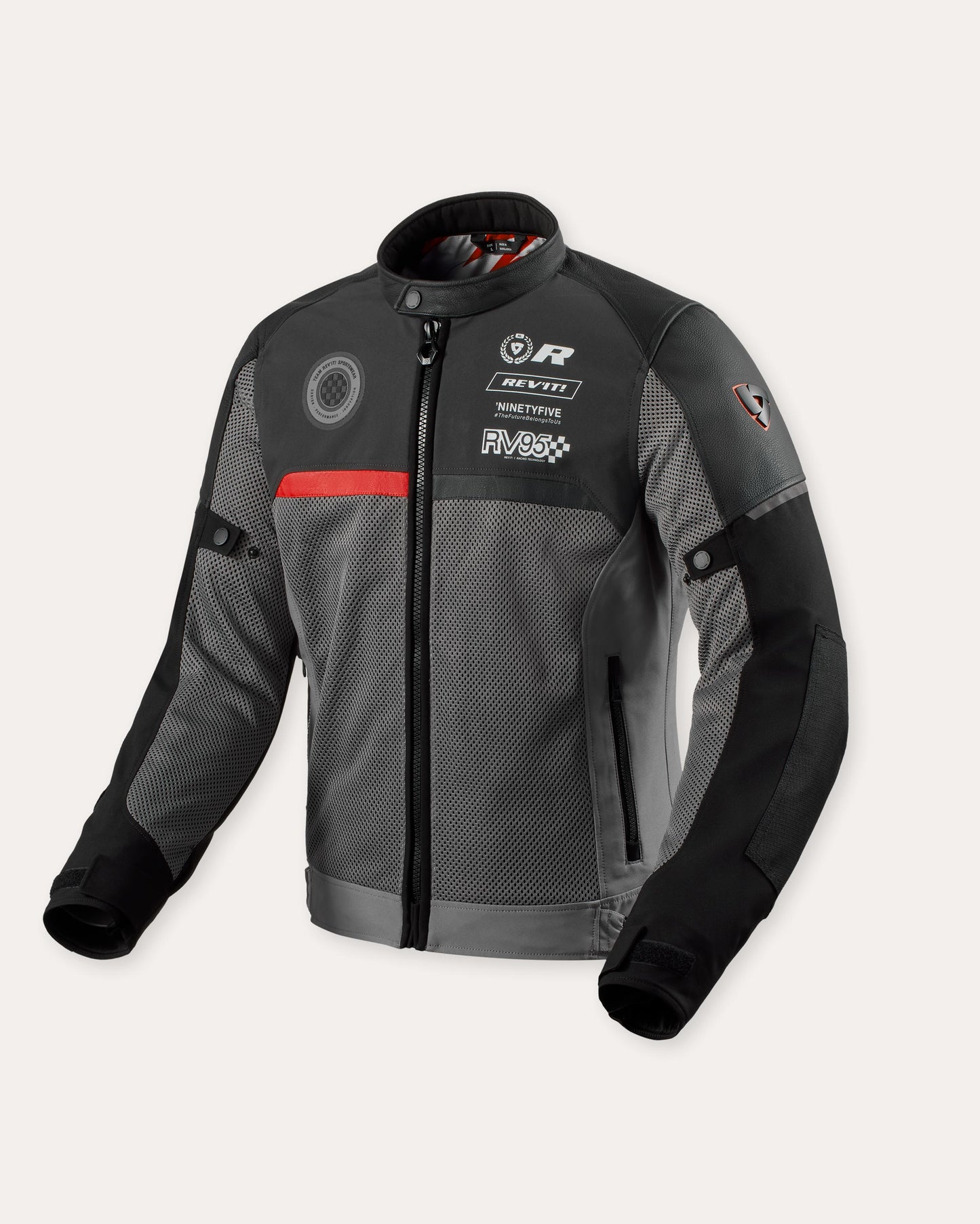 Giacca Rev'it! Swiftblade Black - Red