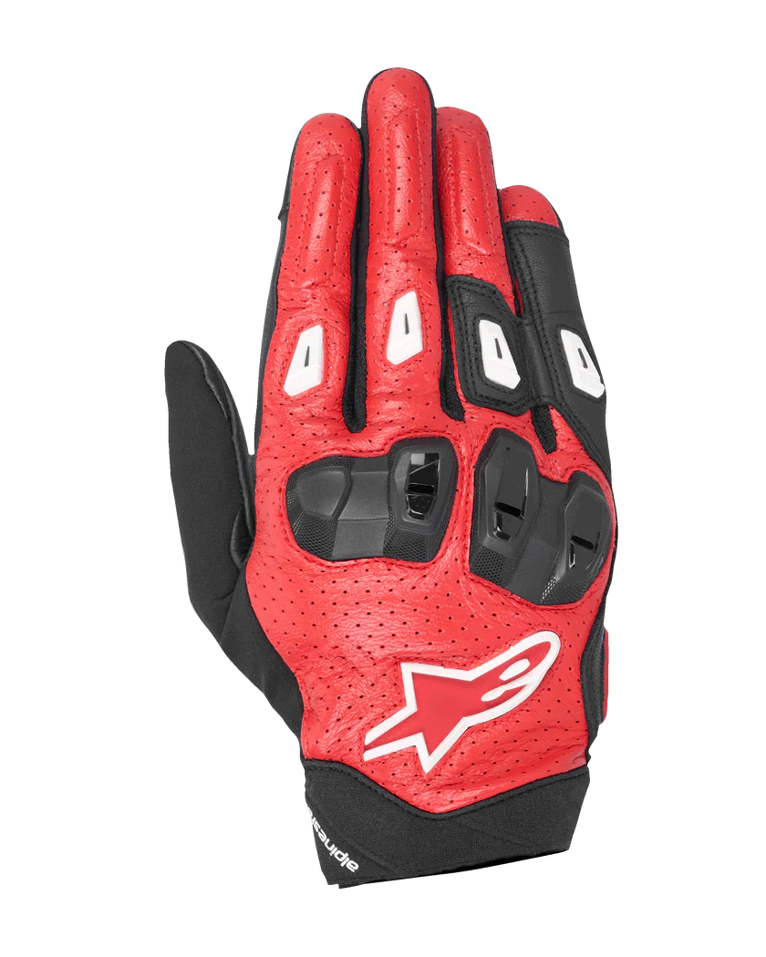 Guanti ALPINESTARS SP X 7 BLACK BRIGHT RED WHITE