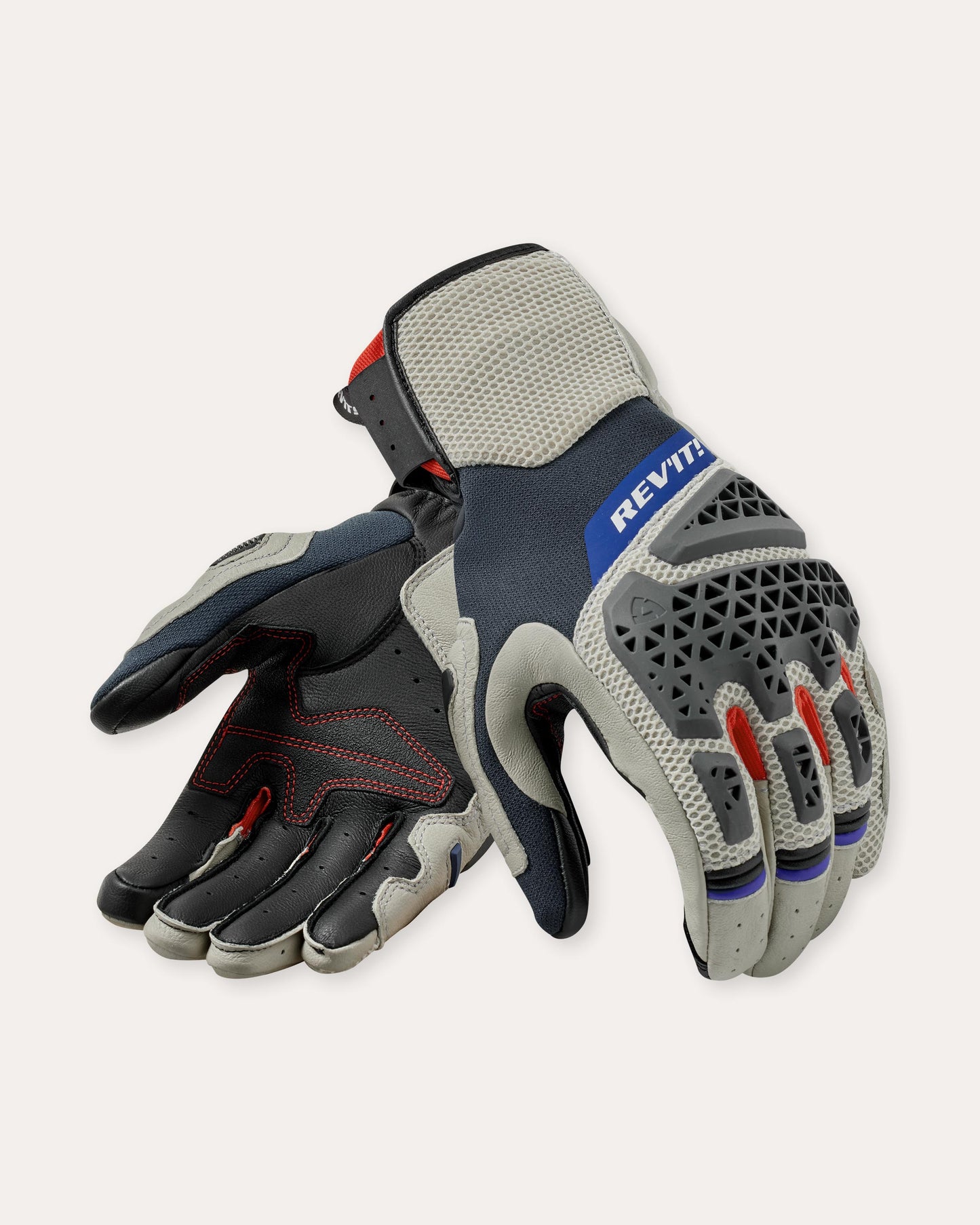 Guanti Rev'it! Sand 5 Silver red