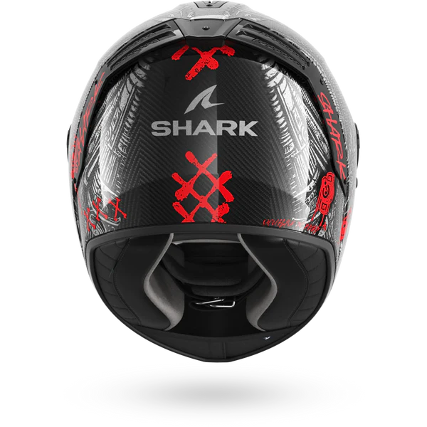 Casco Shark SPARTAN RS CARBON SHIEVER Carbonio Antracite Rosso