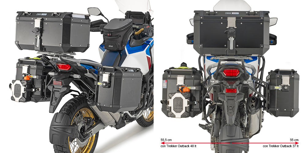 Givi PLO1178CAM Portavalige Laterale HONDA CRF1100L A.T. ADV SPORTS ('19-20-21)