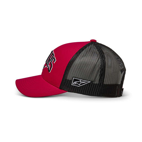 Cappello ALPINESTARS Dunker Trucker hat Rosso Nero
