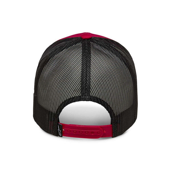 Cappello ALPINESTARS Dunker Trucker hat Rosso Nero
