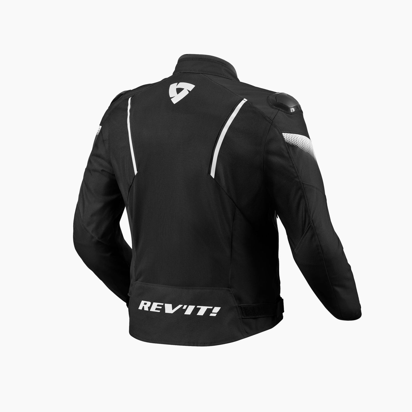 Giacca Rev'it! Control Air H2O Nero- Bianco