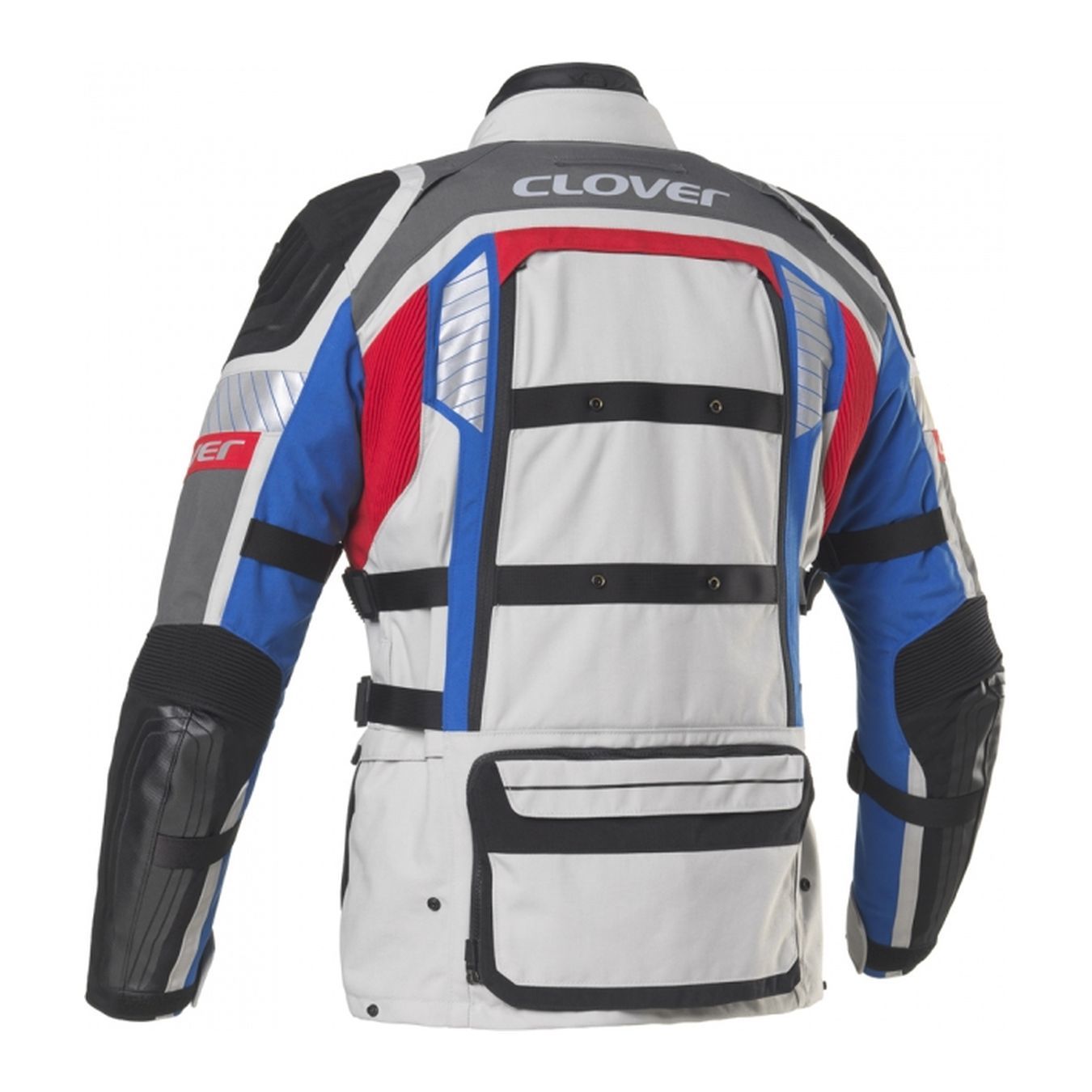 Giacca CLOVER CROSSOVER-4 WP AIRBAG JACKET Grigio/BLU/ROSSO