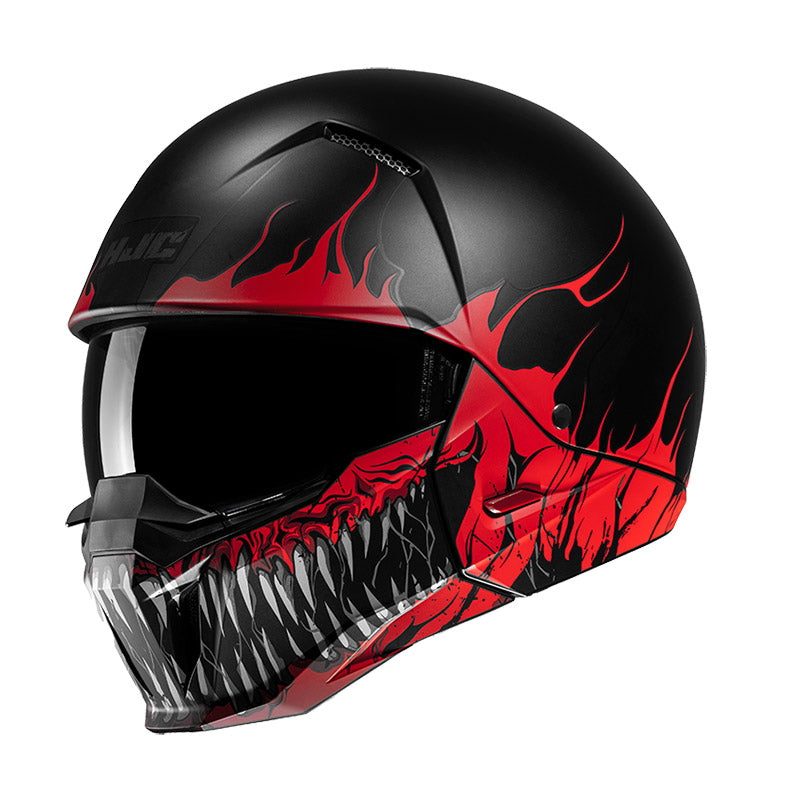 Casco HJC I 20 Scraw mc1sf Rosso Nero