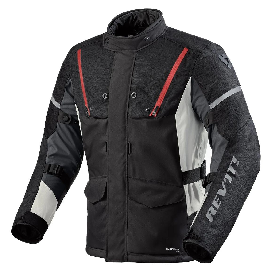 Giacca REV'IT! Horizon 3 H2O Nero-Rosso