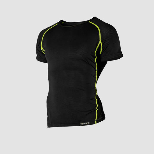 Maglia Tecnica KEDRA CARBON HOLE con Carbonio e Polipropilene - Manica corta