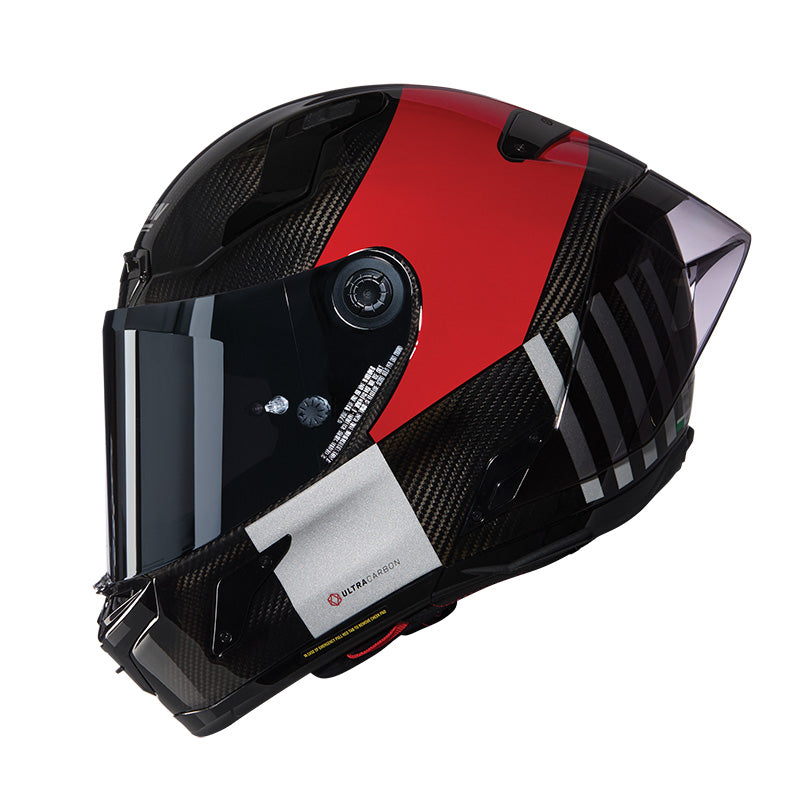 Casco Nolan X804 RS Ultra Carbon Combo Gara rosso - 351