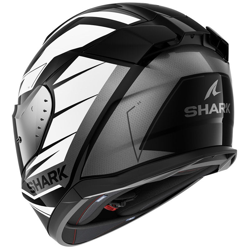 Casco Shark D-SKWAL 3 SIZLER Black White Anthracite