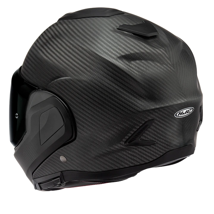 Casco Modulare HJC F100 Carbon Nero Opaco