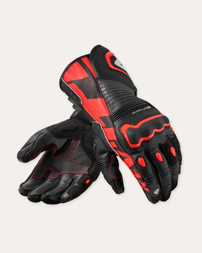 Guanti Revi'it! Argon 3 - Nero-Neon Rosso