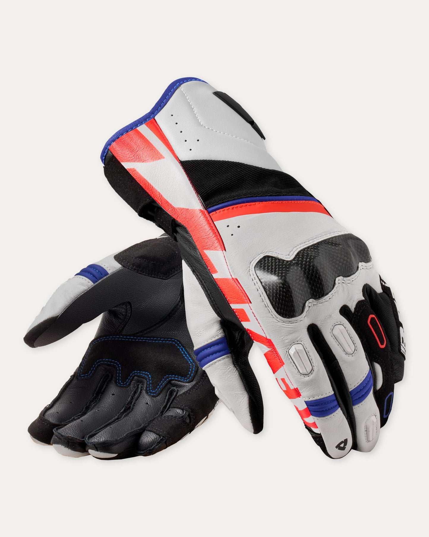 Guanti Rev'it! RSR 5 - Bianco-Blu