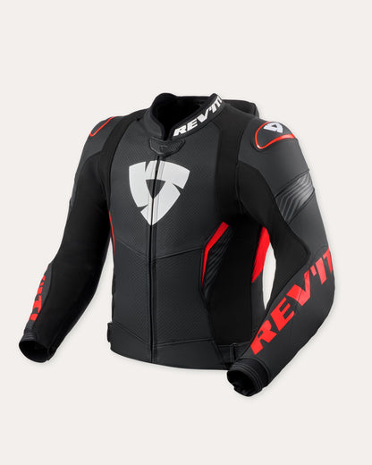 Giacca Rev'it! Argon 3 Pro - 1270 Nero-Neon Rosso