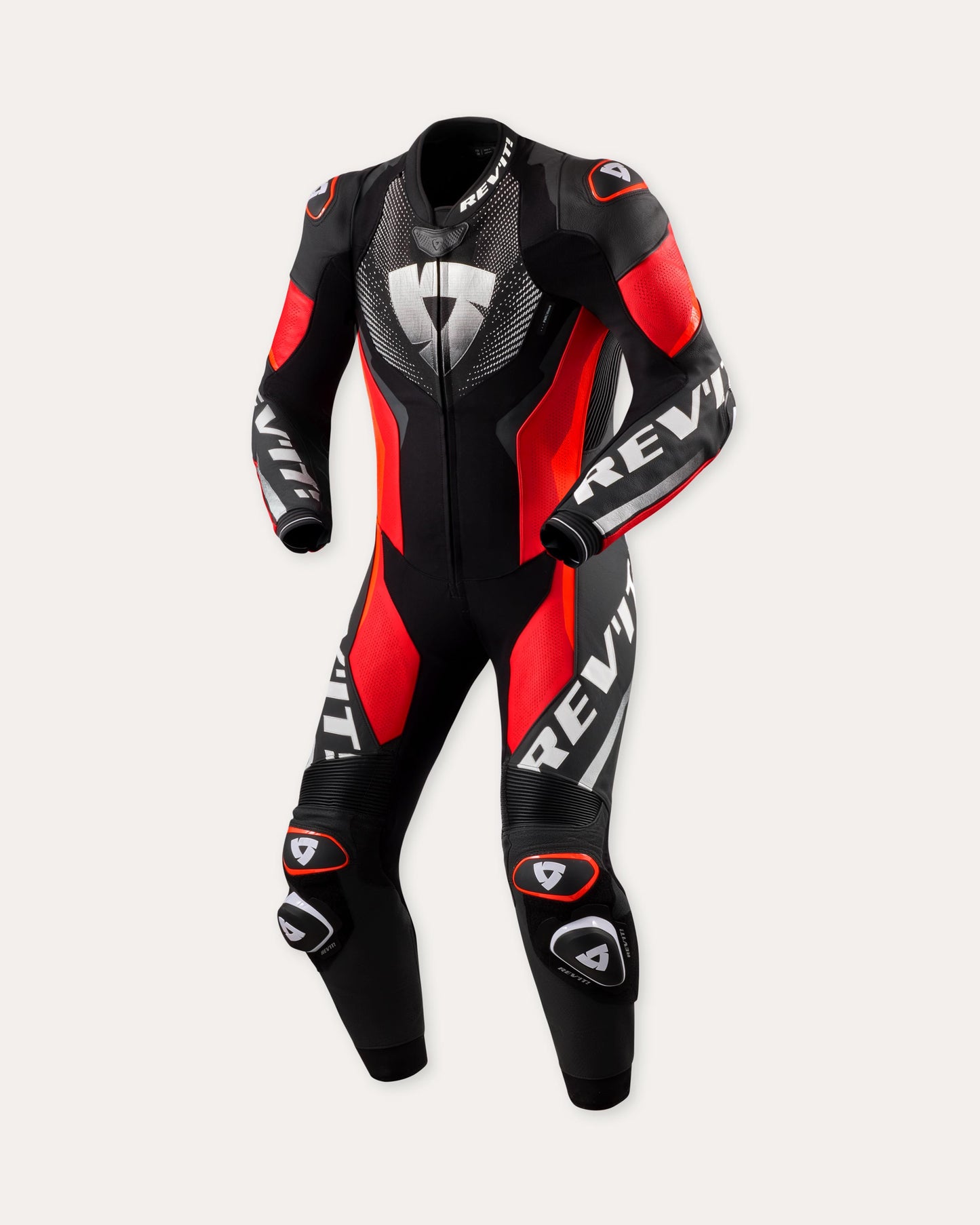 Tuta Rev'it! Intera Hyperspeed 3 - 1270 Nero-Neon Rosso