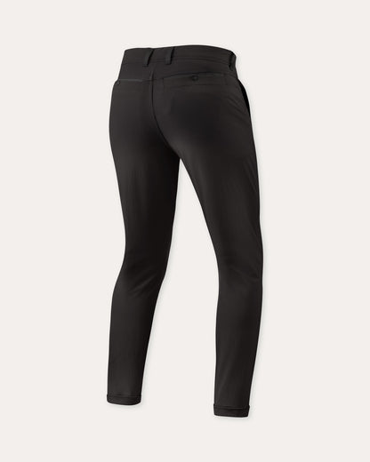 Pantaloni Chino Terry Skinny-Nero