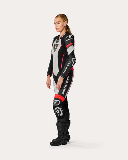 Tuta Intera Xena 4 Ladies Bianco-Neon Rosso