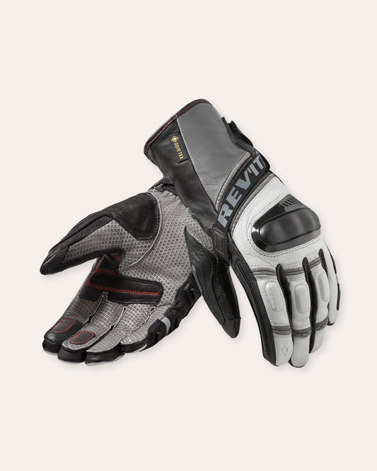 Guanti REV'IT!  Dominator 3 GTX Light Grey-Anthracite