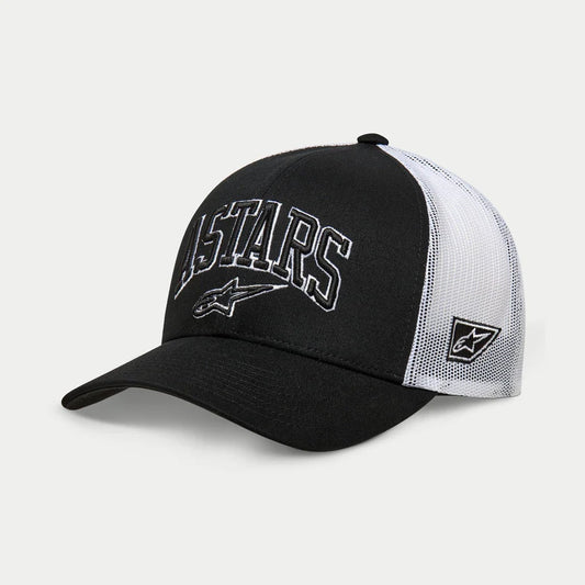 Cappello ALPINESTARS Dunker Trucker hat NERO BIANCO