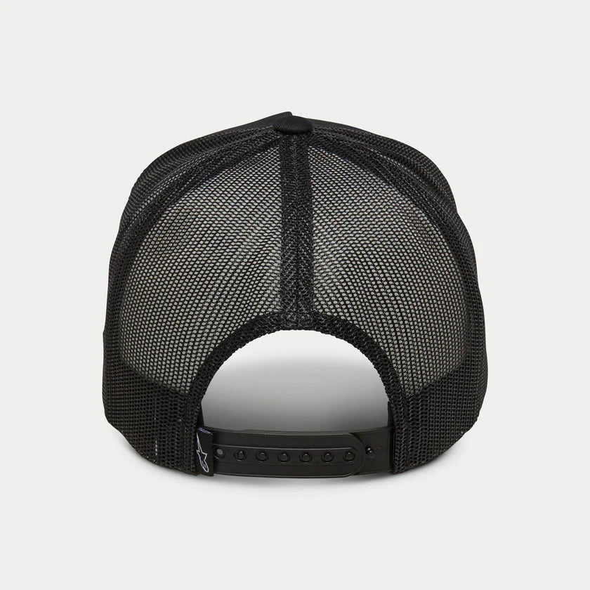 Alpinestars Cappellino HERITAGE PATCH TRUCKER HAT black