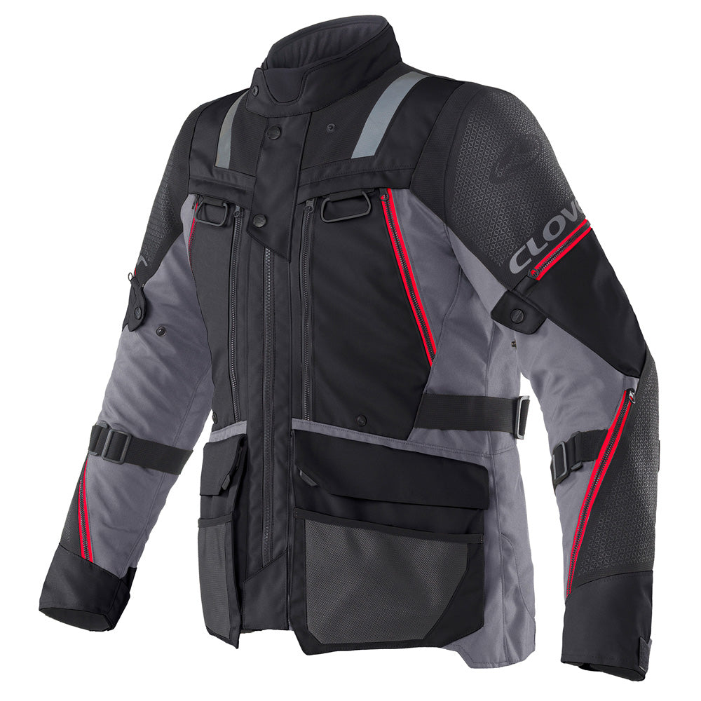 Giacca Clover OUTLAND-3 WP - Rosso/Nero