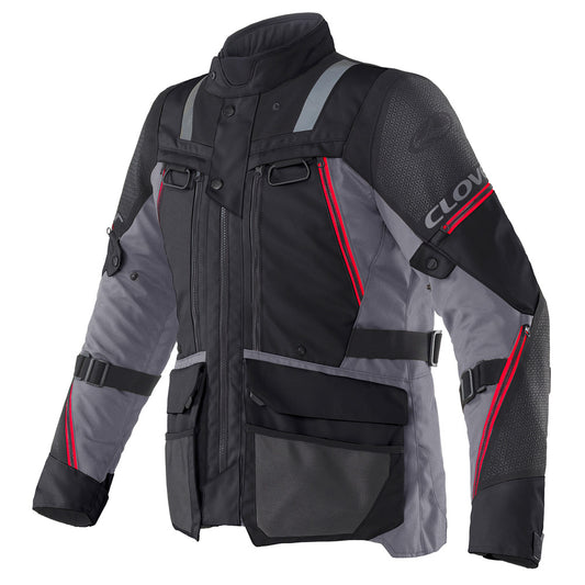Giacca Clover OUTLAND-3 WP - Rosso/Nero