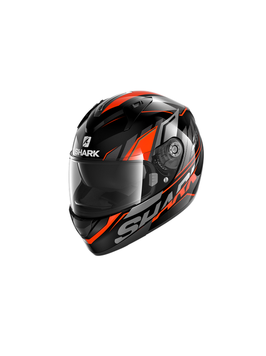 Casco SHARK RIDILL 1.2 PHAZ BLACK/ORANGE/ANTRACITE