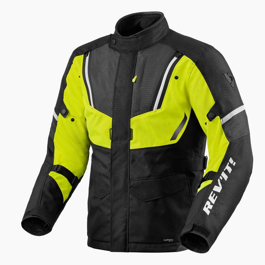 Giacca REV'IT! Move H2O NERO-GIALLO NEON