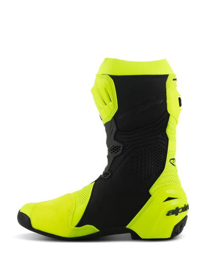 Stivali Alpinestars SUPERTECH R VENTED - Yellow Fluo Black