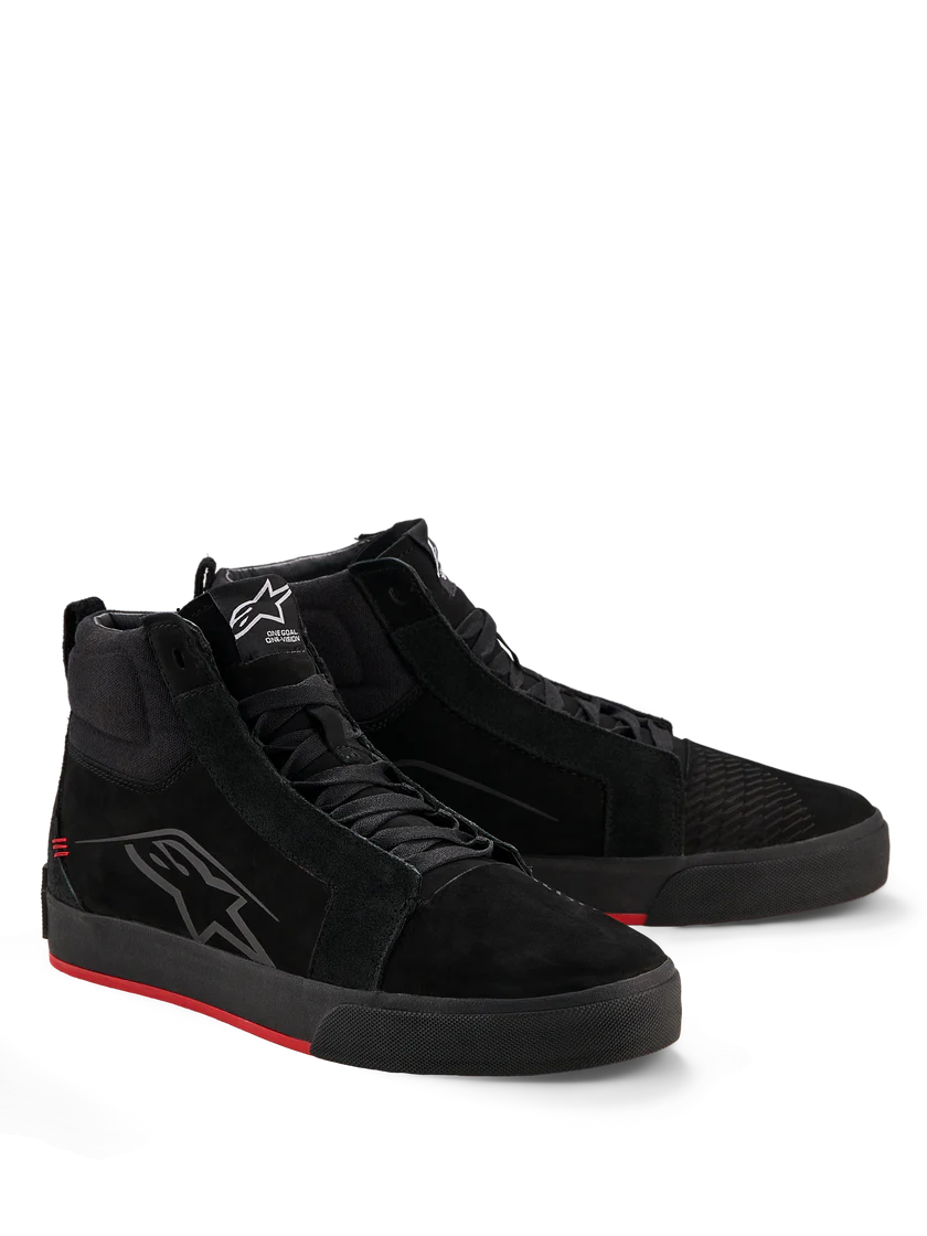 Scarpe Alpinestars Ride-63 Leather - Black Bright Red
