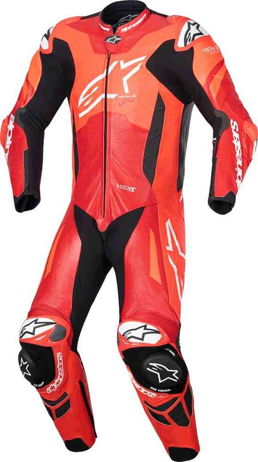 Tuta Alpinestars GP PLUS V4 SPRINT - 3087 - RED FLUO MID RED WHITE