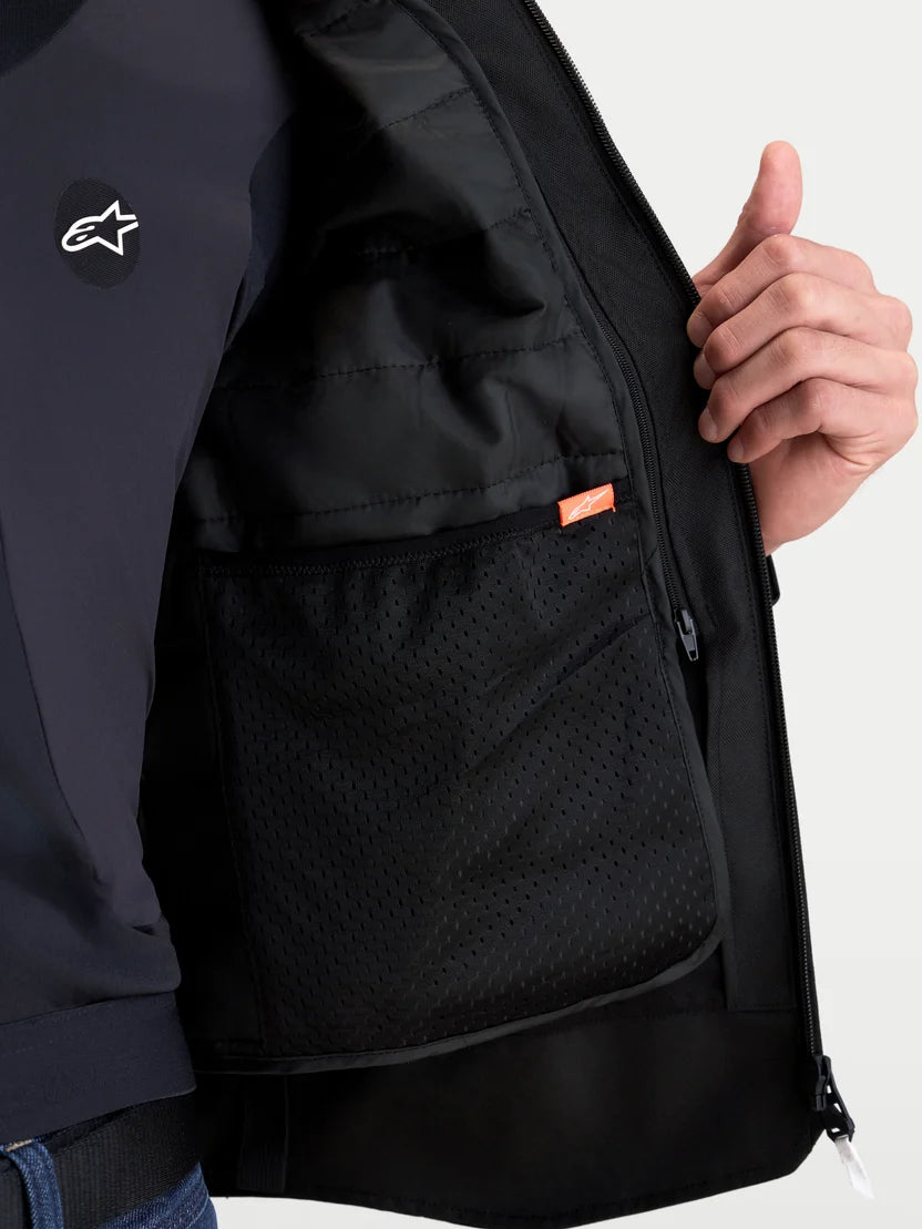 Giacca Alpinestars Zaca V2 Impermeabile-Black White