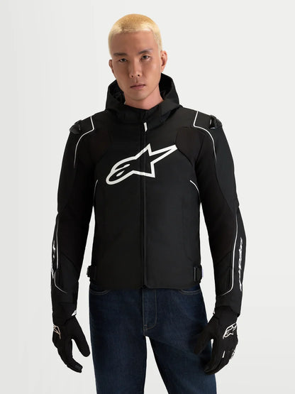 Giacca Alpinestars Zaca V2 Impermeabile-Black White