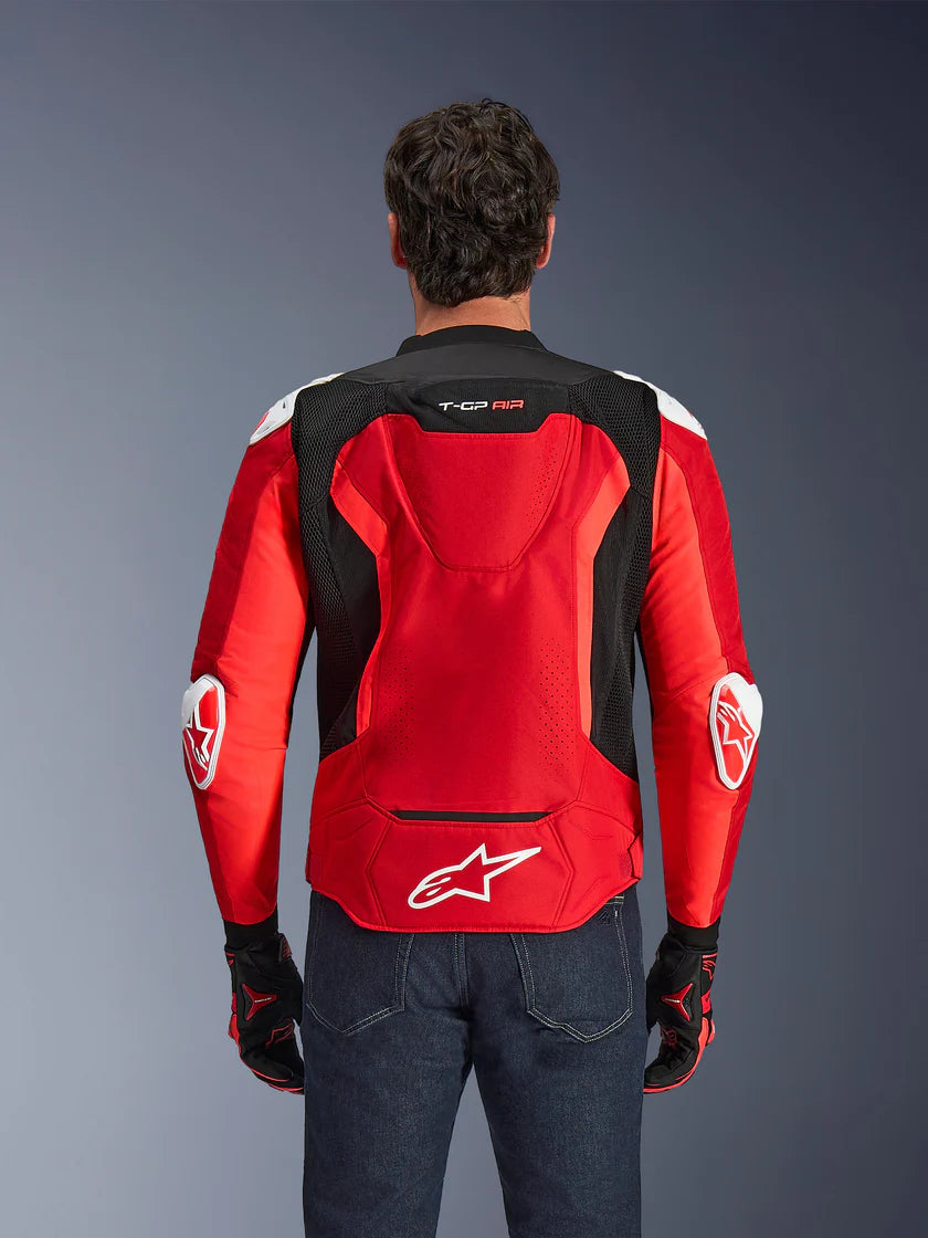 Giacca Alpinestars T-GP Air-Bright Red Red Fluo Black
