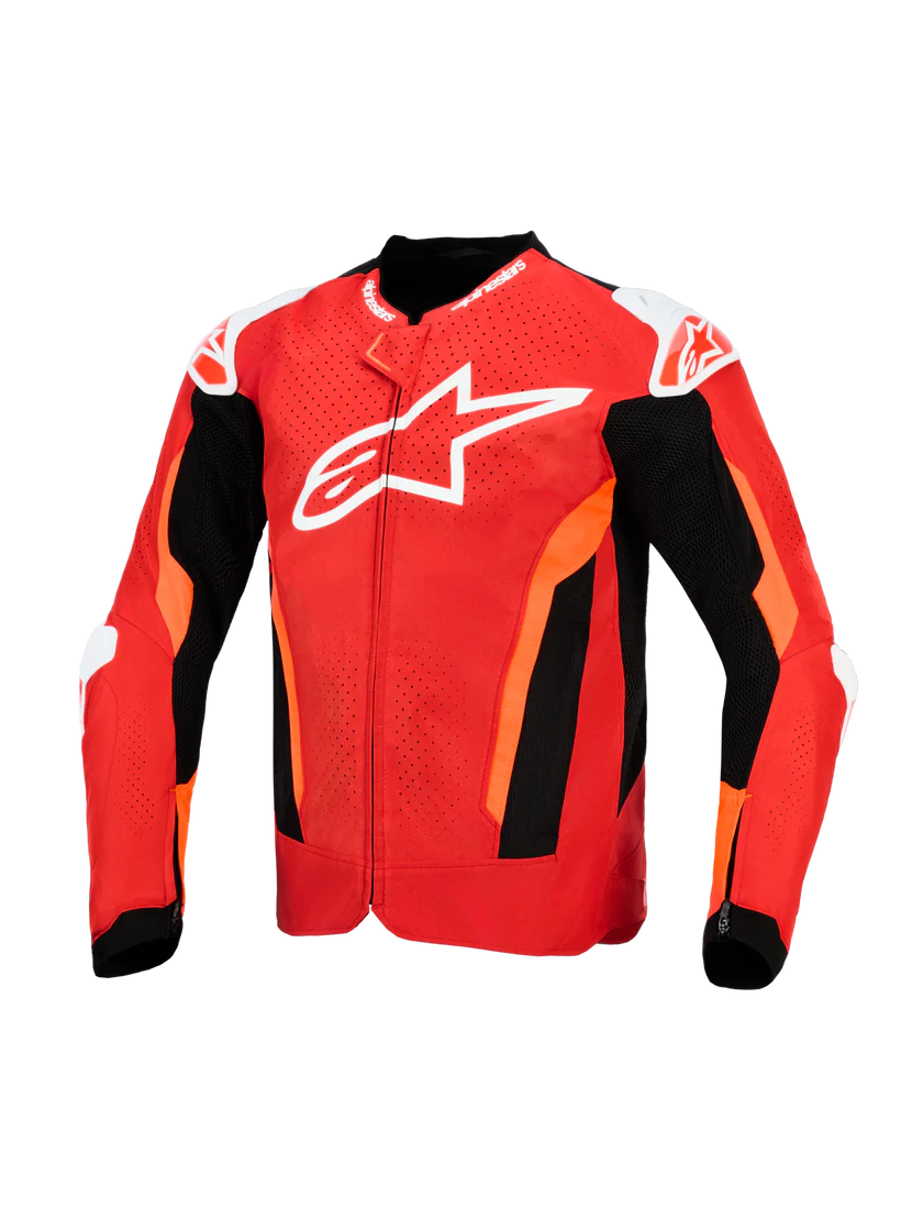 Giacca Alpinestars T-GP Air-Bright Red Red Fluo Black