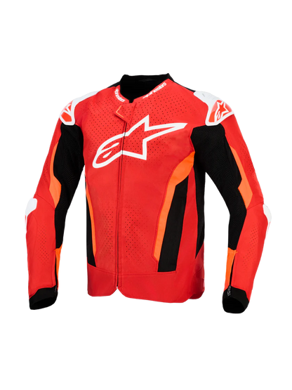 Giacca Alpinestars T-GP Air-Bright Red Red Fluo Black