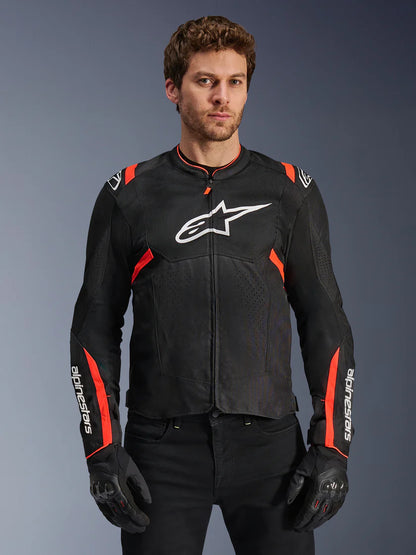 Giacca ALPINESTARS T-SPS Air V2 Black / Red Fluo
