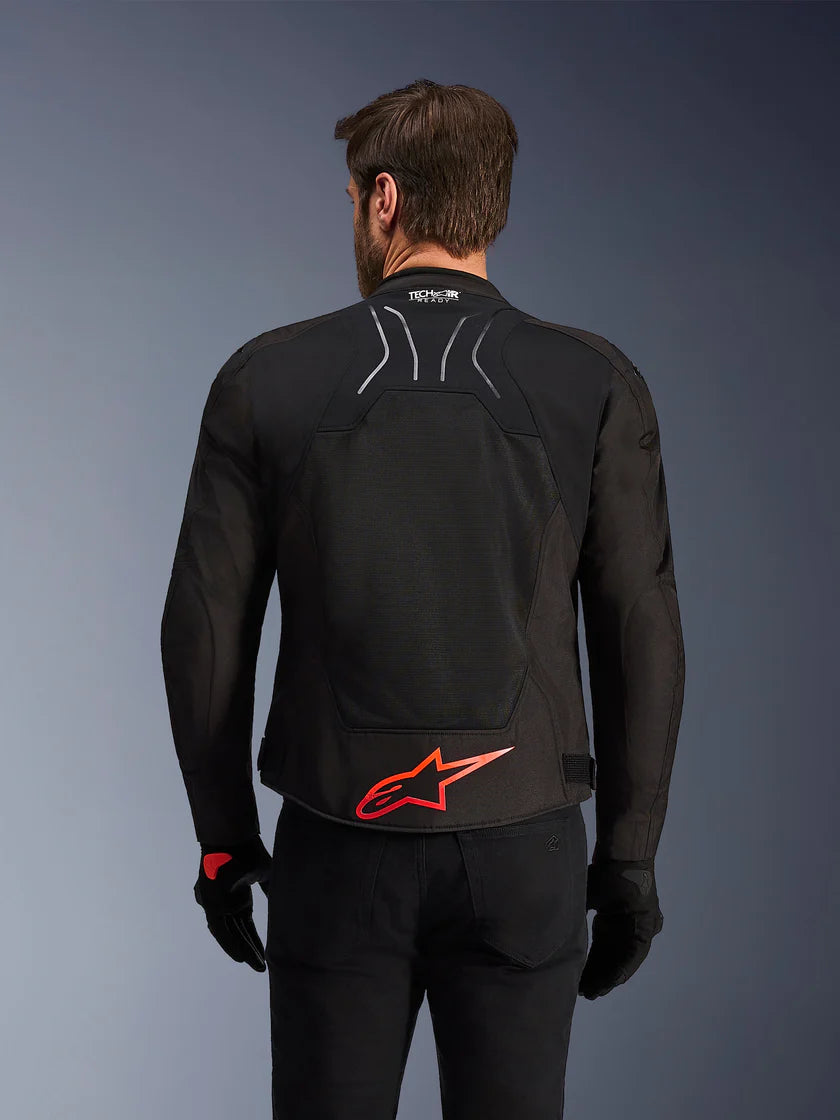 Giacca Alpinestars SMX Air-Black Bright Red White
