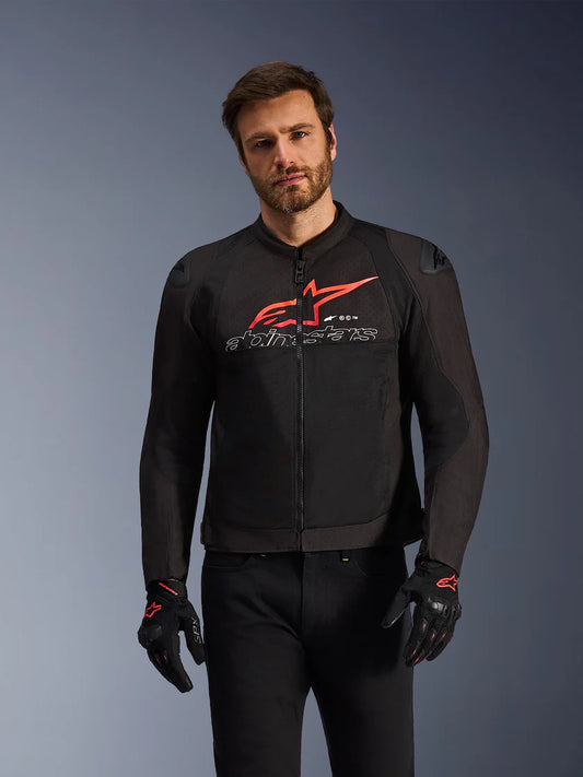 Giacca Alpinestars SMX Air-Black Bright Red White