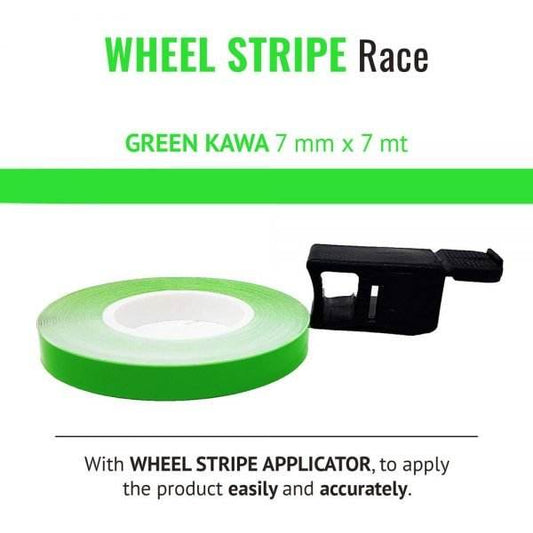 4R- Wheel Stripe Race 7 mm con Applicatore GREEN KAWA