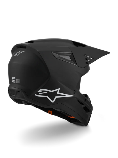 Casco Alpinestars S-M3 Solid ECE06 Nero Opaco
