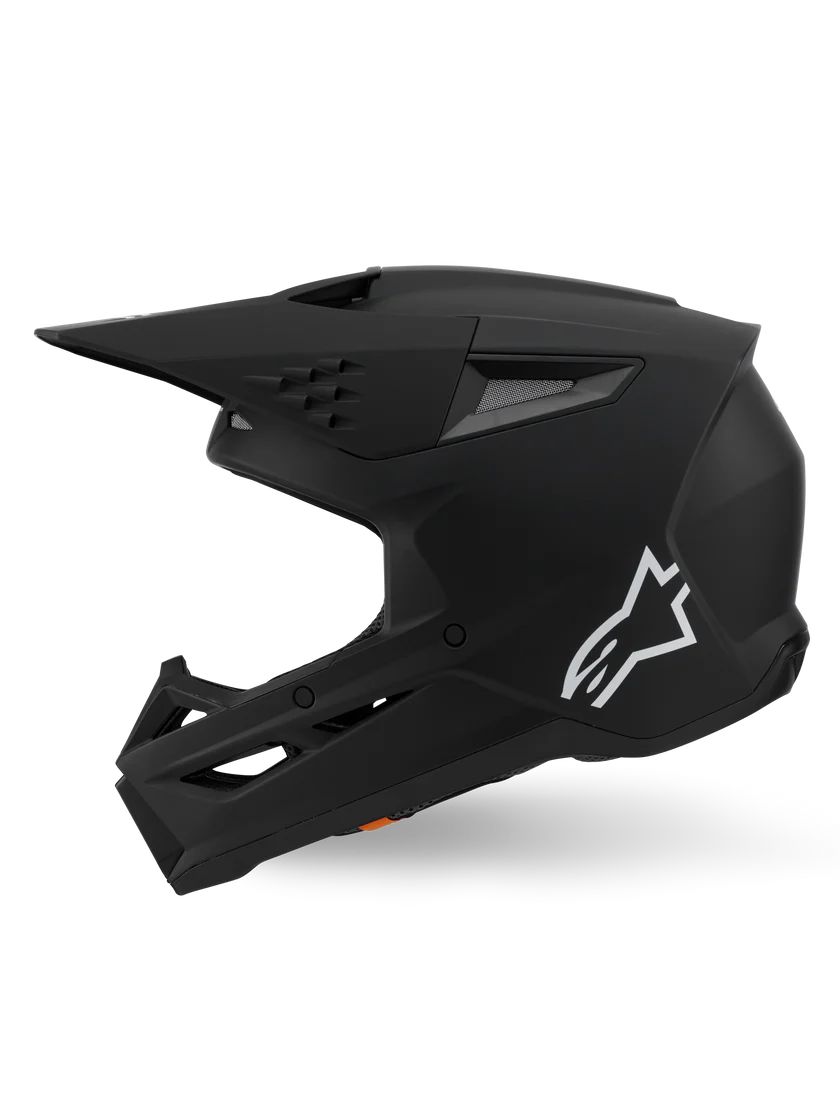 Casco Alpinestars S-M3 Solid ECE06 Nero Opaco