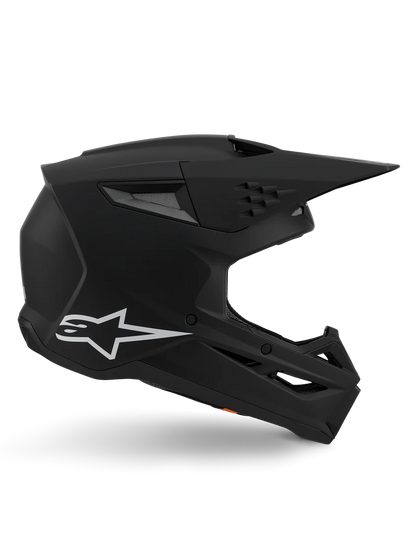 Casco Alpinestars S-M3 Solid ECE06 Nero Opaco