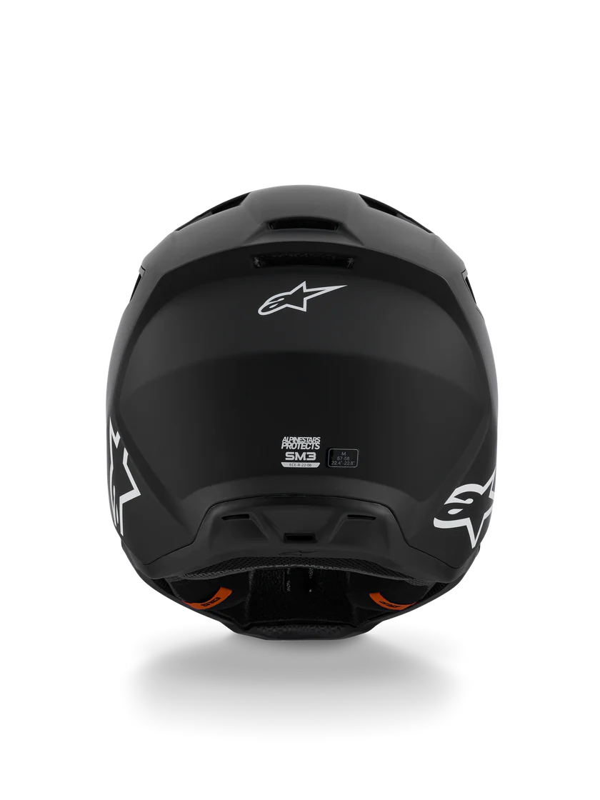 Casco Alpinestars S-M3 Solid ECE06 Nero Opaco